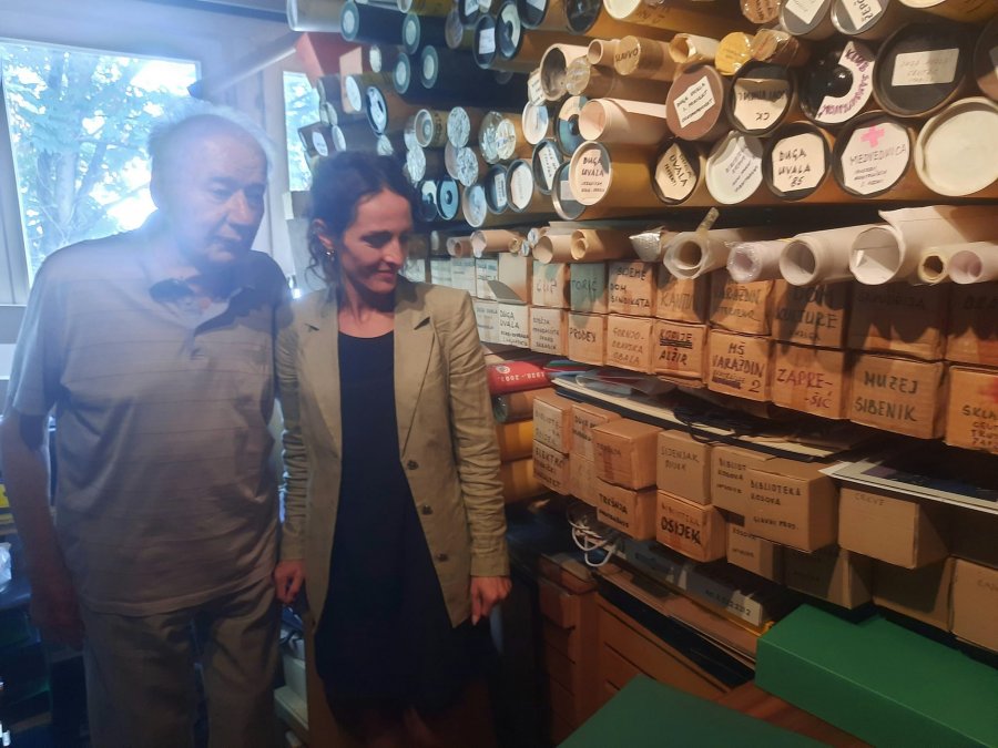 Rogova-Gaxha takon arkitektin që konceptoi dhe realizoi Bibliotekën Kombëtare të Kosovës