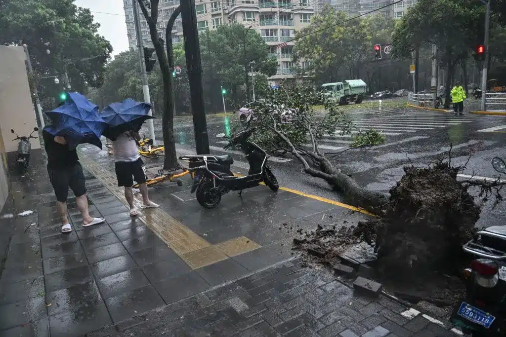 Shangai goditet nga tajfuni më i fuqishëm në 75 vjetët e fundit