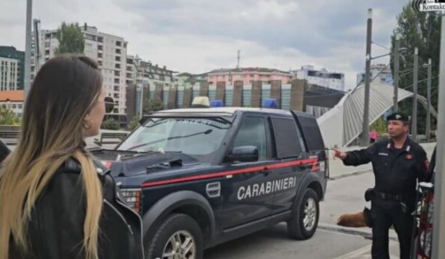 Arsenijeviqi me disa aktiviste u hedhin lule ushtarëve italianë mbi Ibër, reagon njëri prej karabinierëve