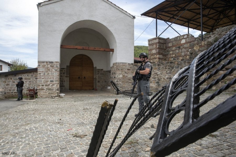 Mbyllet për katër ditë Manastiri i Banjskës, në prag të 1-vjetorit të agresionit