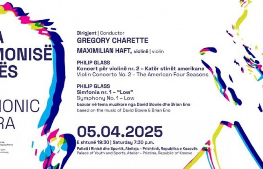 Koncerti i Filharmonisë dedikuar muzikës së kompozitorit Philip Glass