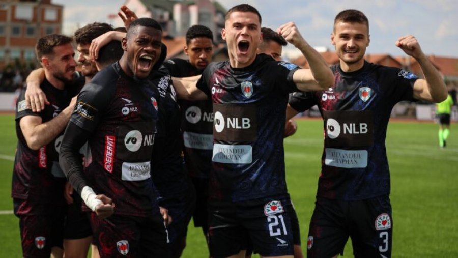 Prishtina me një lojtar më pak fiton si mysafir i Dritës në gjysmëfinalen e parë të Kupës së Kosovës