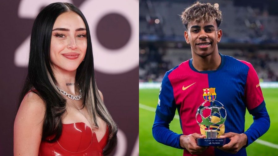 Lamine Yamal përflitet për një romancë me yllin argjentinas Nicki Nicole 