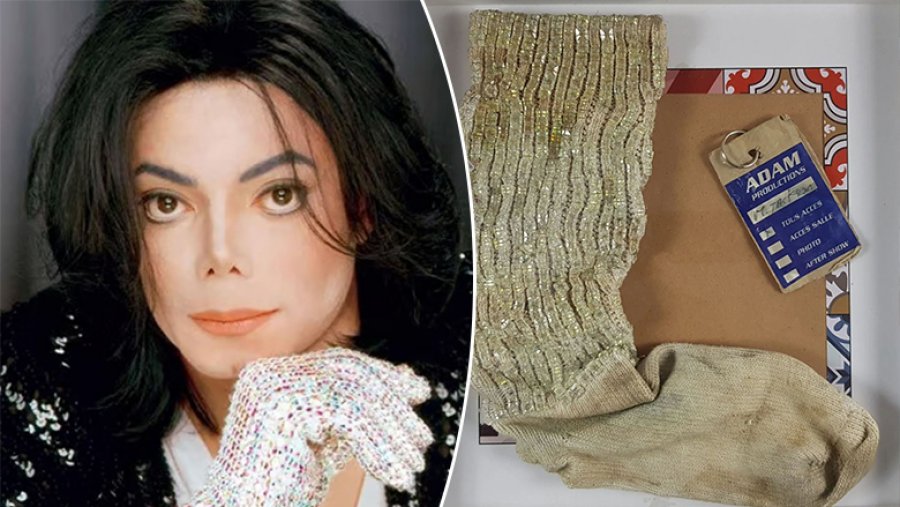Çorapja e Michael Jackson nga koncerti në Nice të Francës shitet në ankand për 6,200 euro