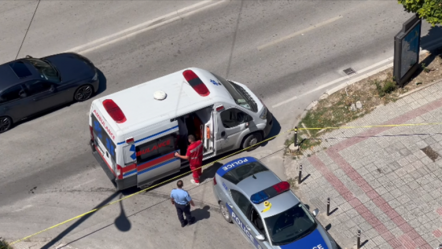 Pamje nga vendi ku ndodhi vrasja e dyfishtë në Gjilan