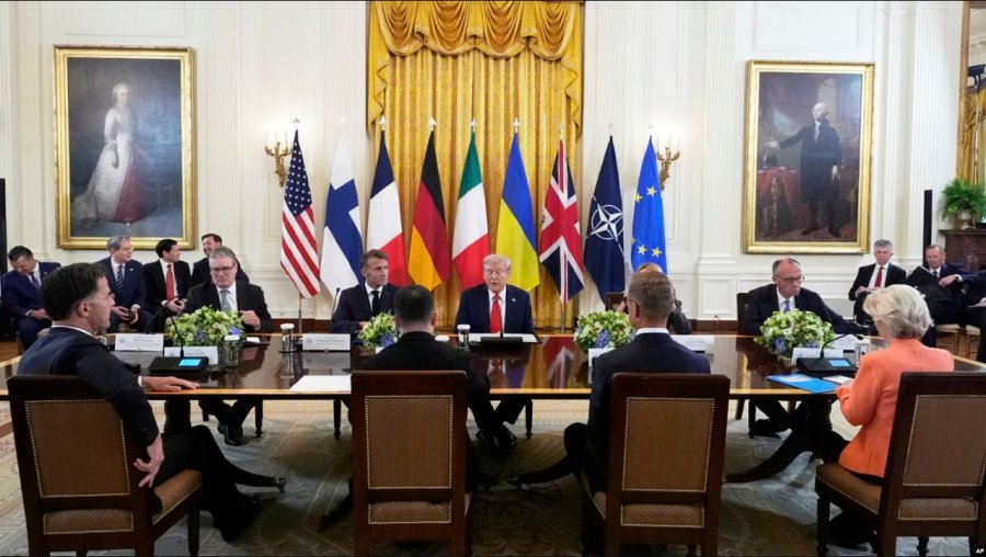 Trumpi edhe para liderëve evropianë tha se e ndali konfliktin mes Kosovës dhe Serbisë