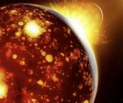 Hëna u krijua nga përplasja e Tokës dhe Theias