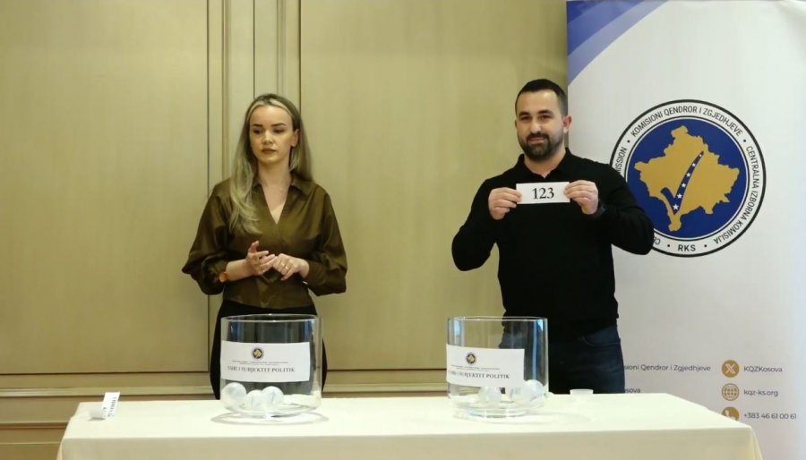 LDK-ja me numrin 123 në fletëvotimin e zgjedhjeve të 28 dhjetorit