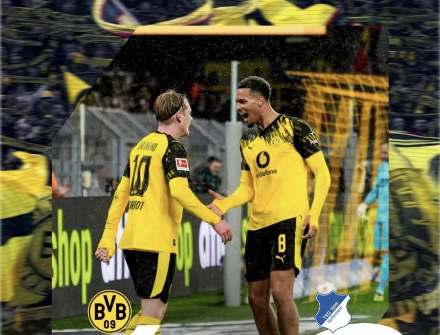 Dortmundi fiton me rezultat komod ndaj Hoffenheimit