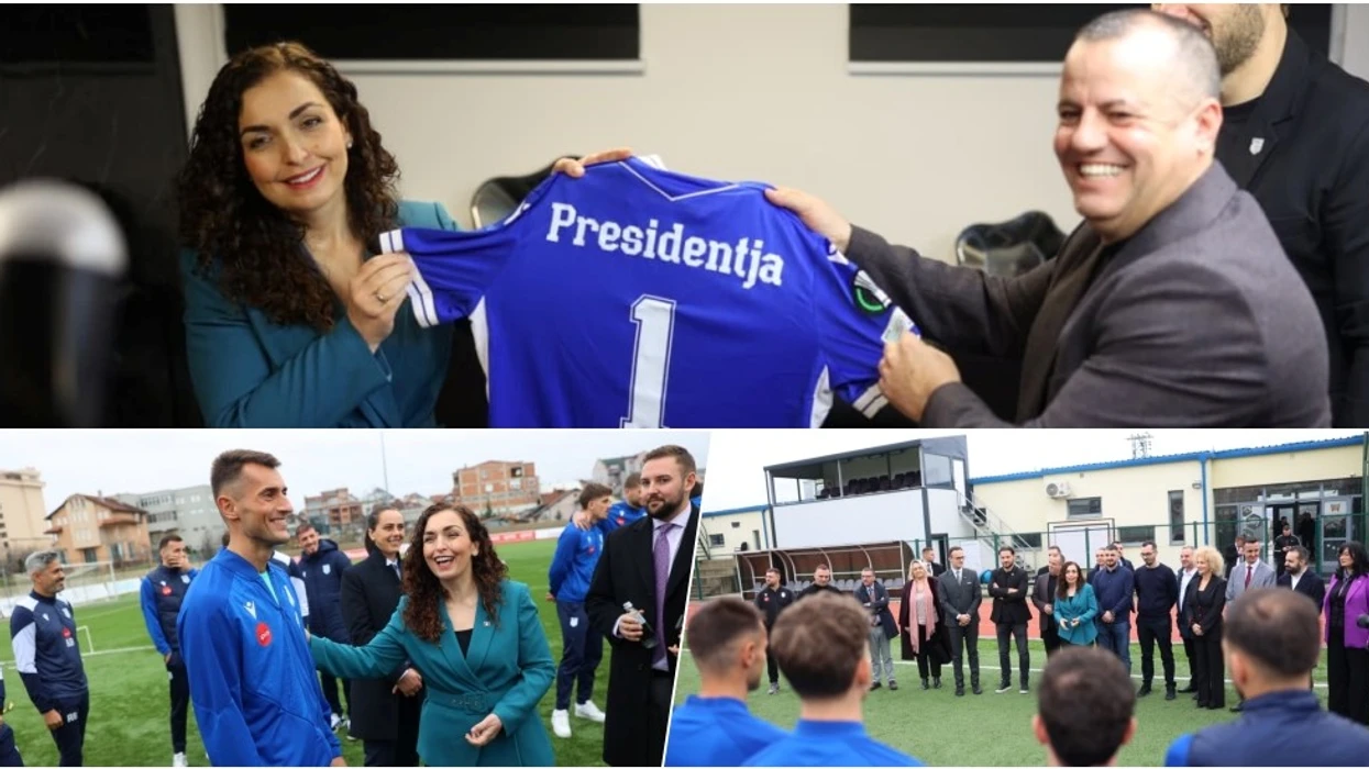 Presidentja Osmani viziton Dritën, kampioni kosovar: Vlerësim i madh për punën tonë