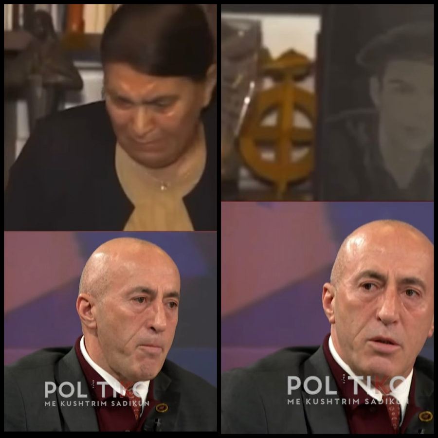 Përlotet Ramush Haradinaj derisa sheh videon e nënës Rukë duke vajtuar për djemtë e vrarë