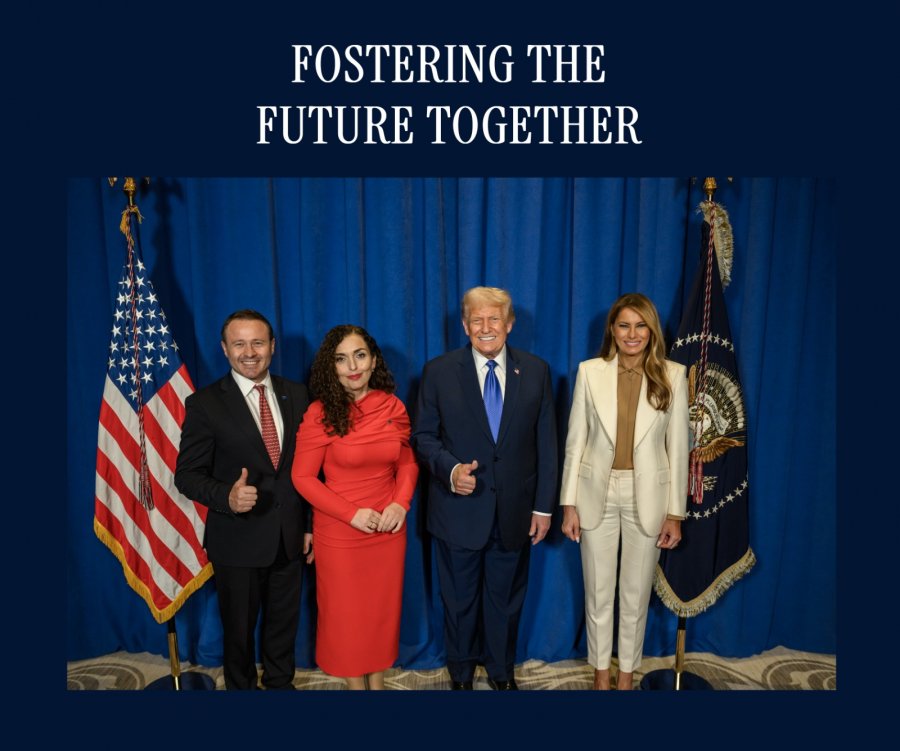 Prindon Sadriu i ftuar në samitin në mbështetje të fëmijëve, i organizuar nga Melania Trump