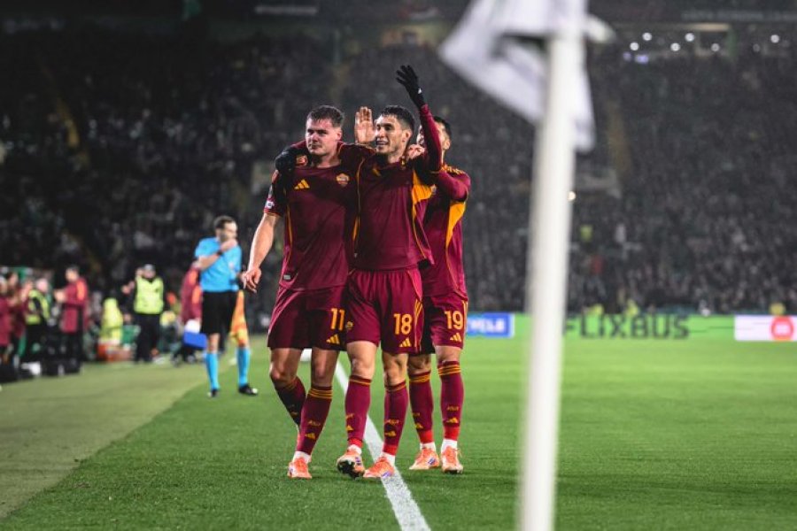 Roma fiton me rezultat bindës në udhëtim te Celticu