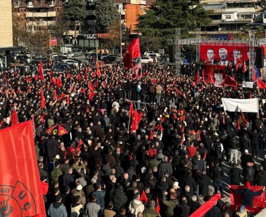 “Liri për çlirimtarët”, fillon protesta në Shkup