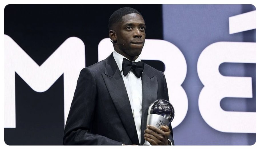 Fjalët e Dembeles pasi fitoi çmimin si “Lojtari i vitit” nga FIFA