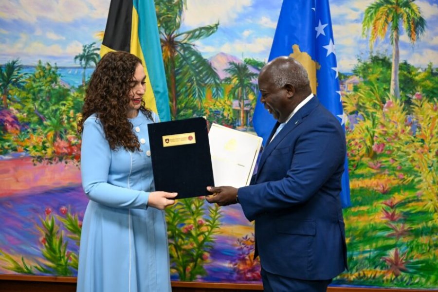 Osmani: Kosova vendos marrëdhënie diplomatike me Bahamasin, hap i ri në forcimin ndërkombëtar