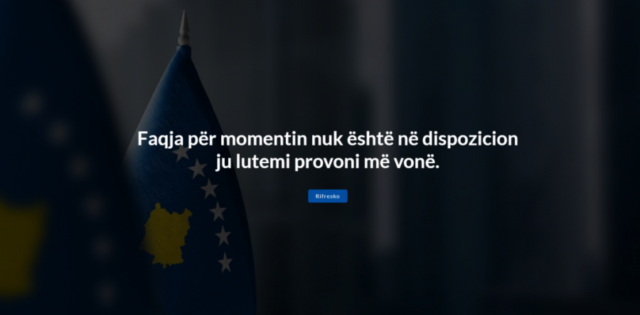 Ministria e Mbrojtjes sqaron ndërprerjen e ueb-faqes zyrtare