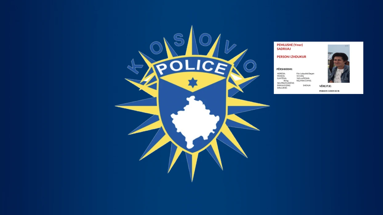 Raportohet e zhdukur Pemlushe Sadrijaj, Policia kërkon ndihmën e qytetarëve për gjetjen e saj