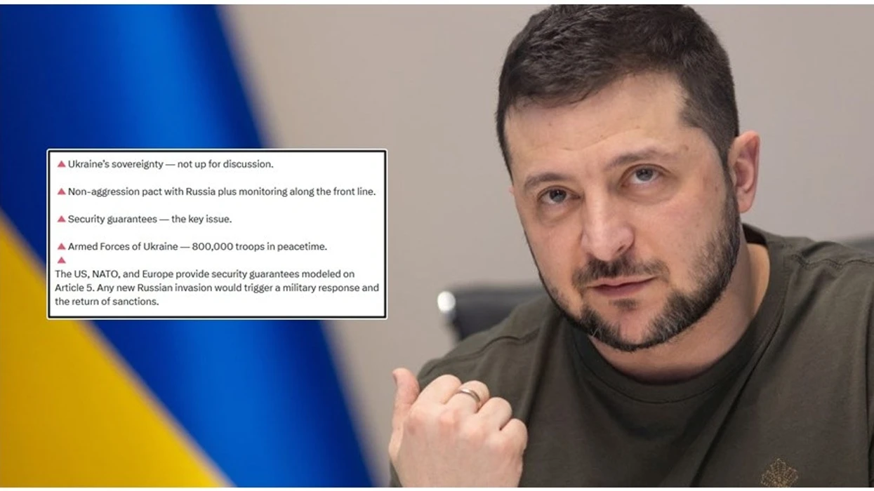 Zelensky publikon për herë të parë planin e paqes me 20 pika