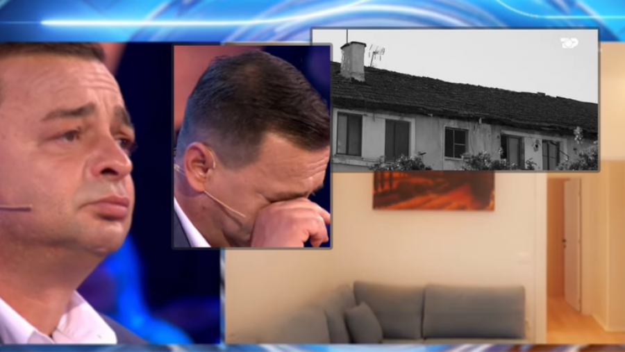 Klajdi përlotet nga pamjet e shtëpisë së tij të rinovuar nga “Fundjavë Ndryshe”