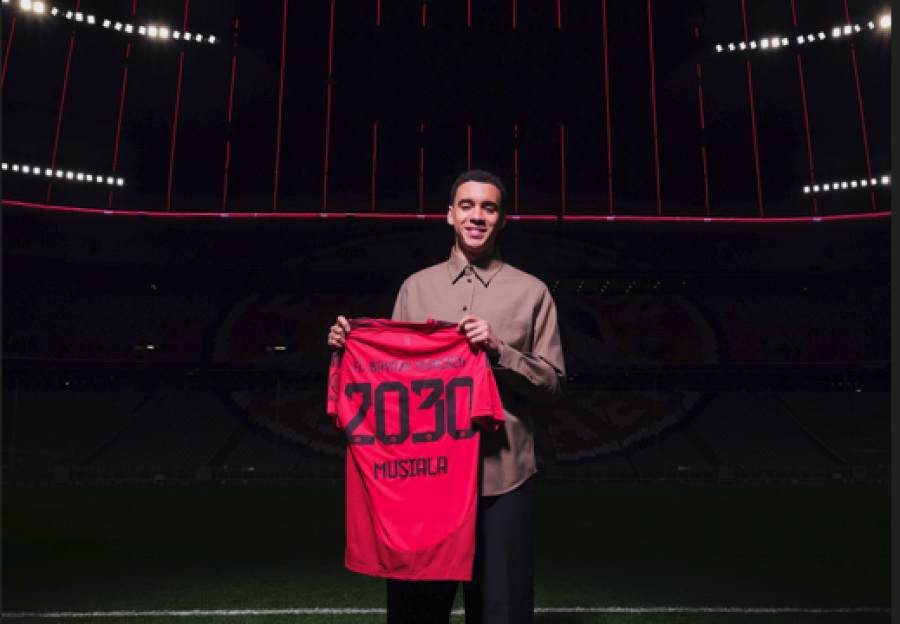 Zyrtare: Musiala rinovon kontratën me Bayern Munichun deri në vitin 2030