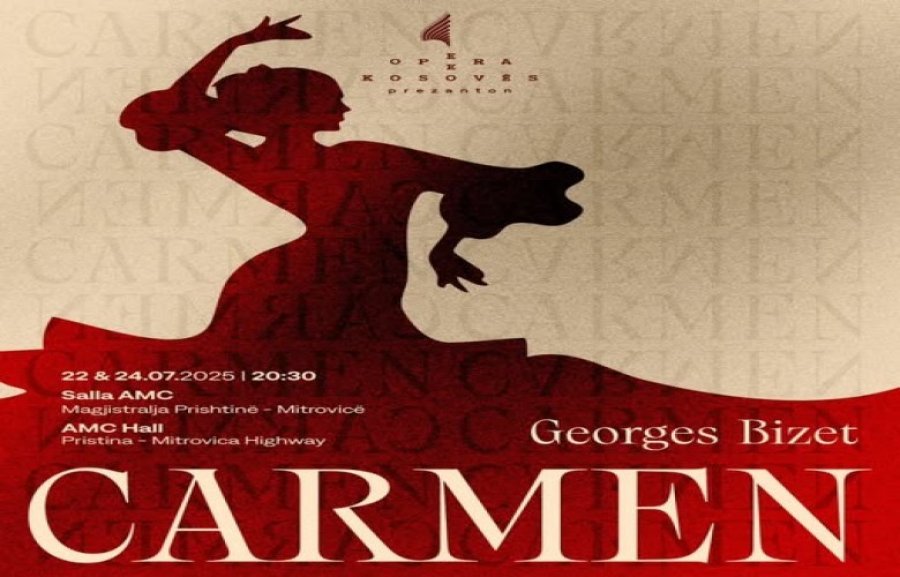 Opera e Kosovës sjell në Prishtinë premierën e operës “Carmen”