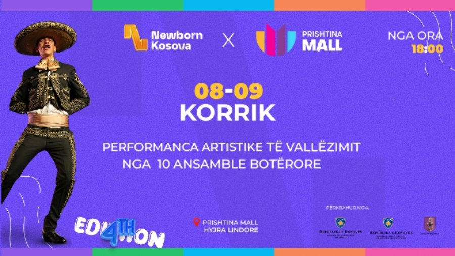 Festivali Ndërkombëtar i Vallëzimit “Newborn Kosova 2025”: Kultura, tradita dhe diplomacia artistike në zemër të Prishtinës