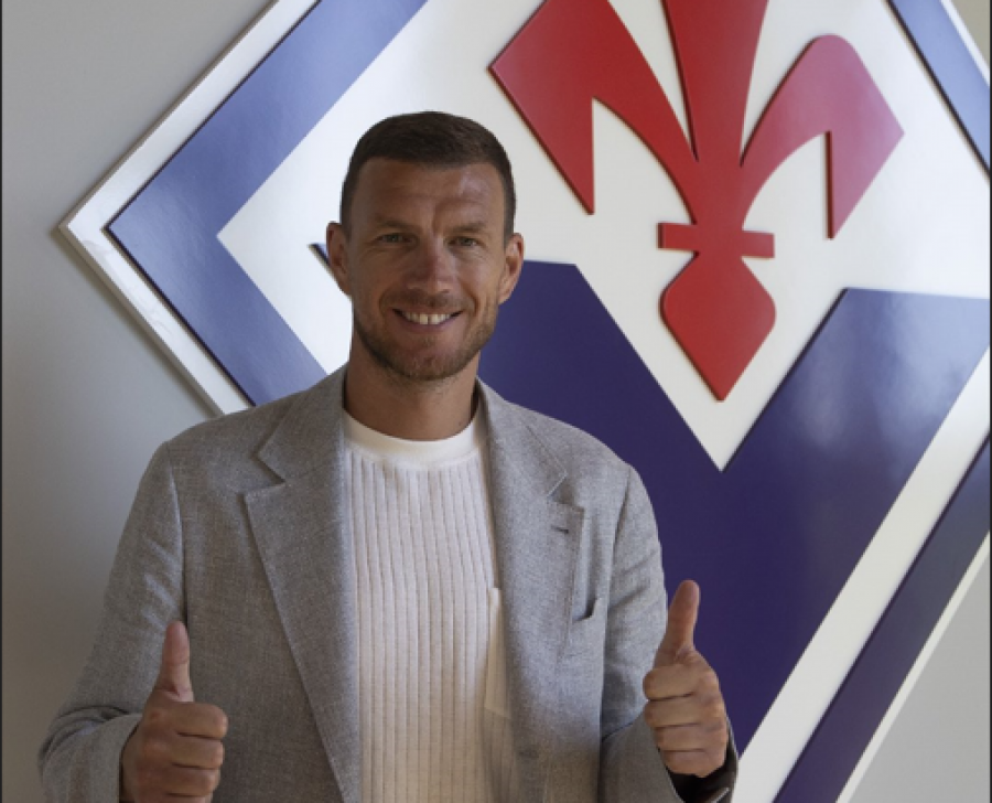 Zyrtare: Edin Dzeko transferohet te Fiorentina