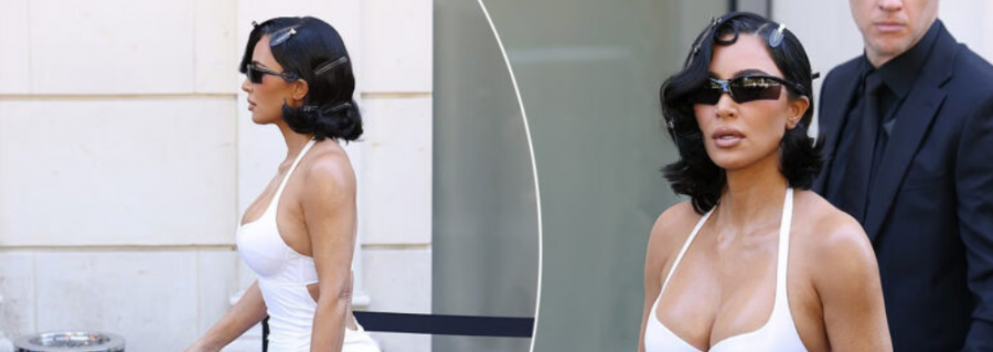 Kim Kardashian bën bujë me veshjet e Balenciaga-s dhe kapet duke kërkuar veten në Google