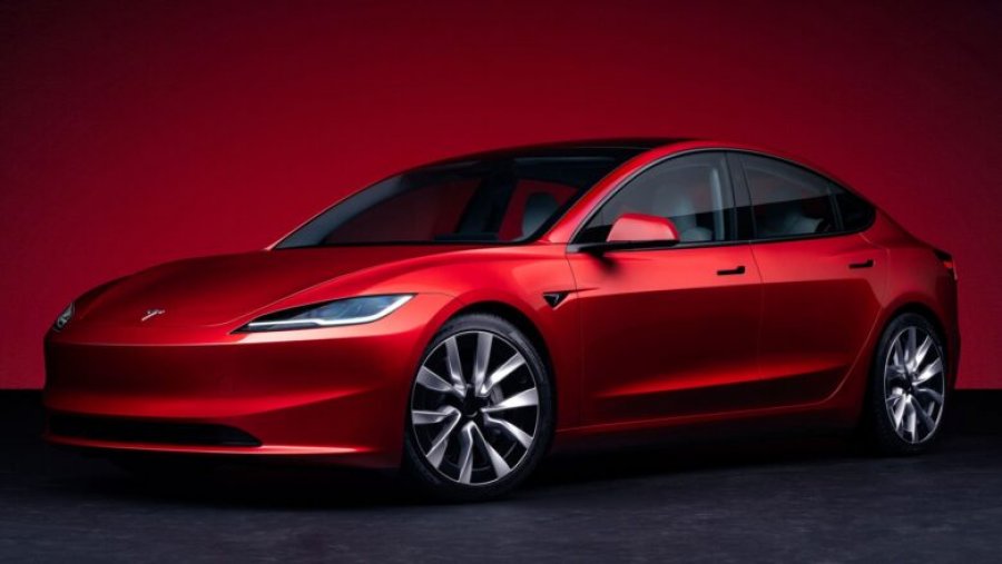 Tesla Model 3 vetura e re më e sigurt në Evropë për 2025