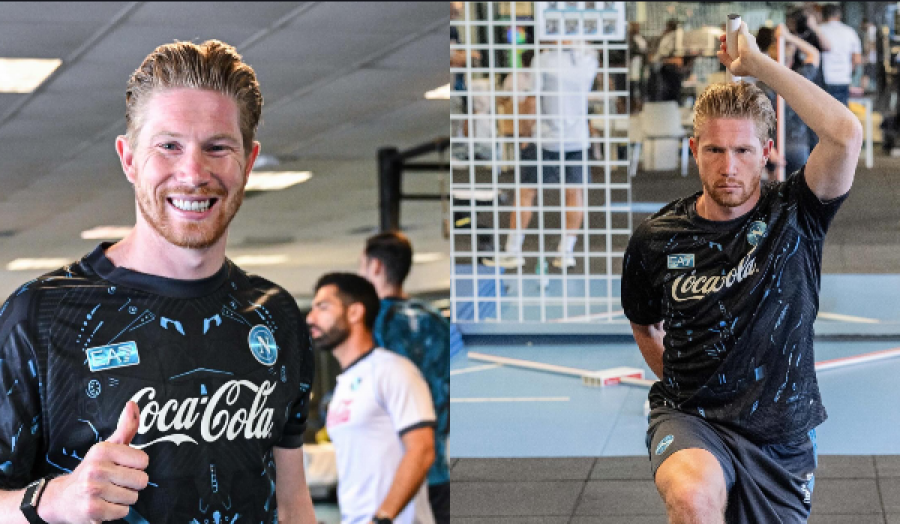 De Bruyne e nisë aventurën e re te Napoli, paraqitet në stërvitjen e parë