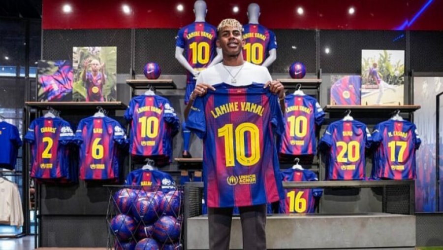 Një vend në luftë ia paguan dhjetëra miliona euro Barcelonës që të jetë sponsori i tij