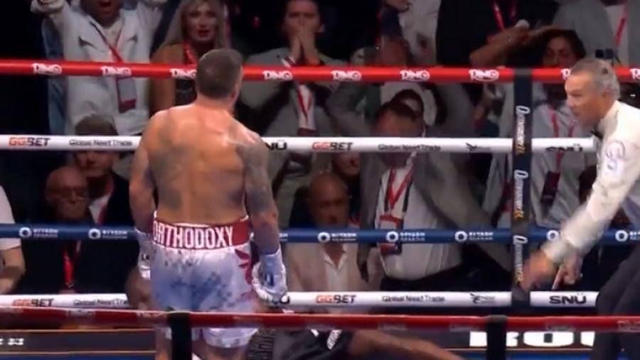 Usyk e nokauton Duboisin dhe rikonfirmohet kampion i padiskutueshëm i peshave të rënda