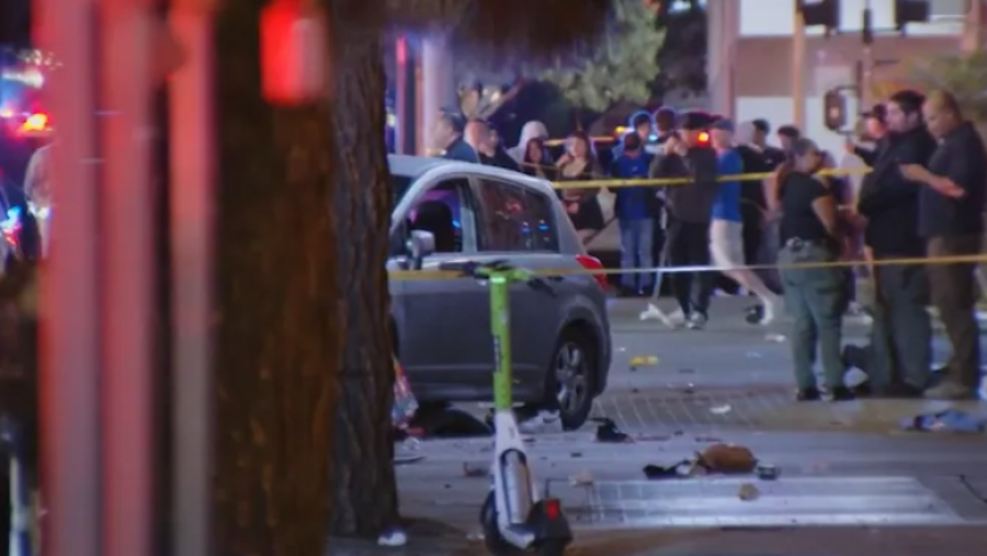 Disa të lënduar rëndë pasi një automjet u përplas me turmën e njerëzve në Los Angeles