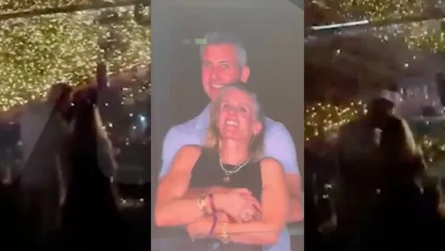 Dalin pamjet e reja, CEO i “Astronomer” dhe kolegia e tij po putheshin vazhdimisht gjatë koncertit të Coldplay