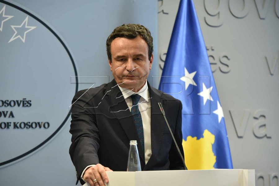 Kurti për marrëveshjen me Limajn: Shpresoj të arrihet këtë javë