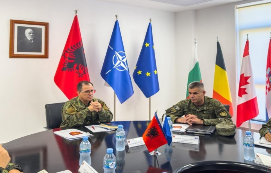 Rikonfirmohet thellimi i bashkëpunimit ndërmjet ushtrive Kosovë - Shqipëri
