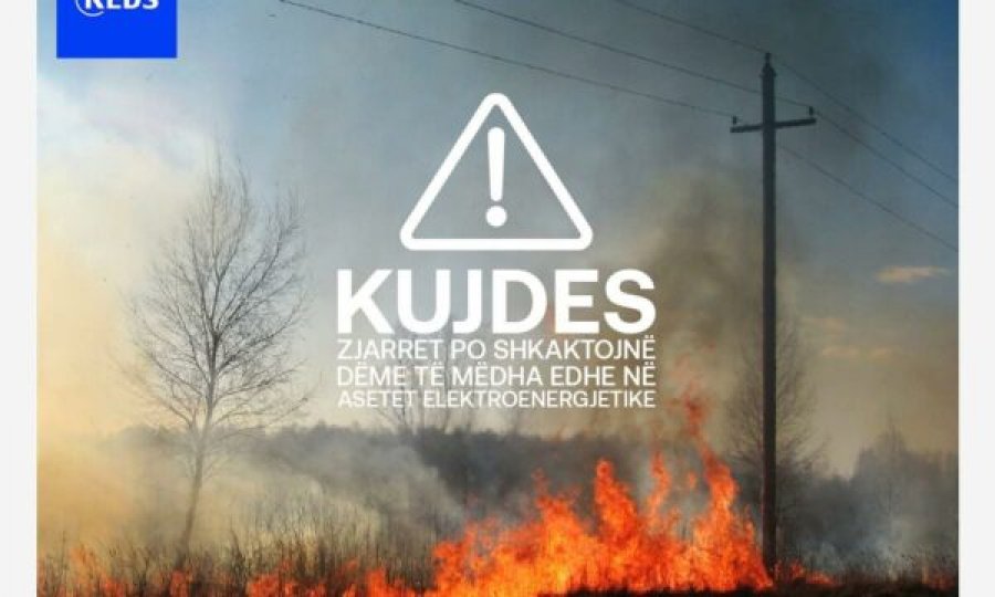 Zjarret masive shkaktojnë ndërprerje të rrymës në Prizren, KOSTT-i ndërhyn me urdhër të Policisë