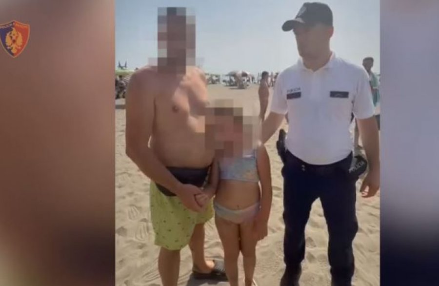 Humbi në plazhin e Shëngjinit, policia e gjen 9-vjeçaren nga Kosova shëndoshë e mirë