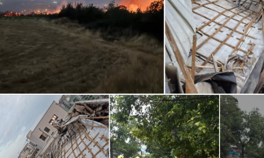 Zjarre dhe erëra të forta përfshijnë Prishtinën – Drejtoria për Siguri e quan alarmante situatën, njofton për intervenimet