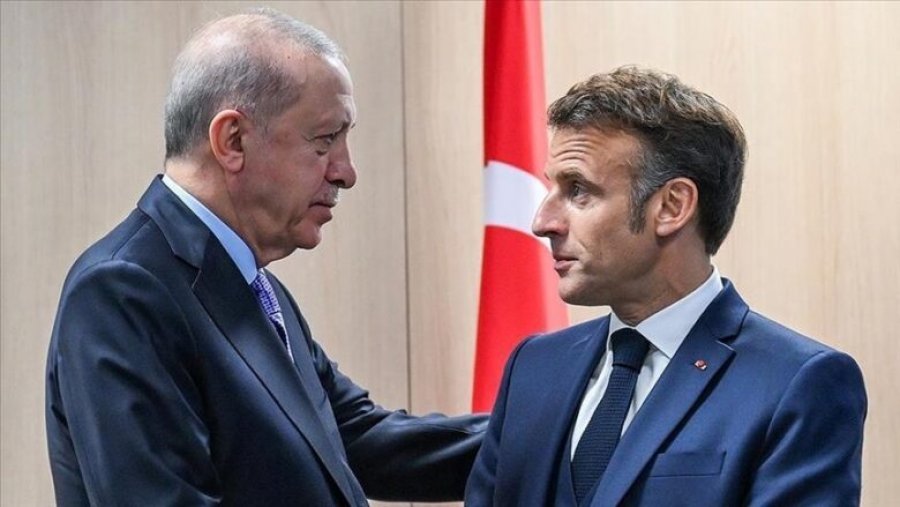 Erdogani dhe Macroni diskutojnë krizën në Gaza, lideri turk kërkon veprim të shpejtë global