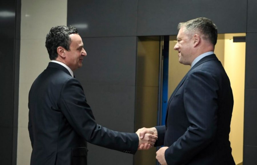 Kurti takohet me ministrin evropian të Irlandës, flasin për Kosovën në BE