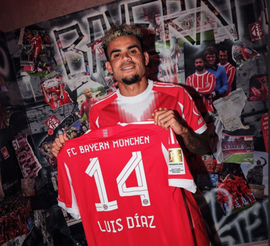 Luis Diazi flet si lojtar i ri i Bayern Munichut