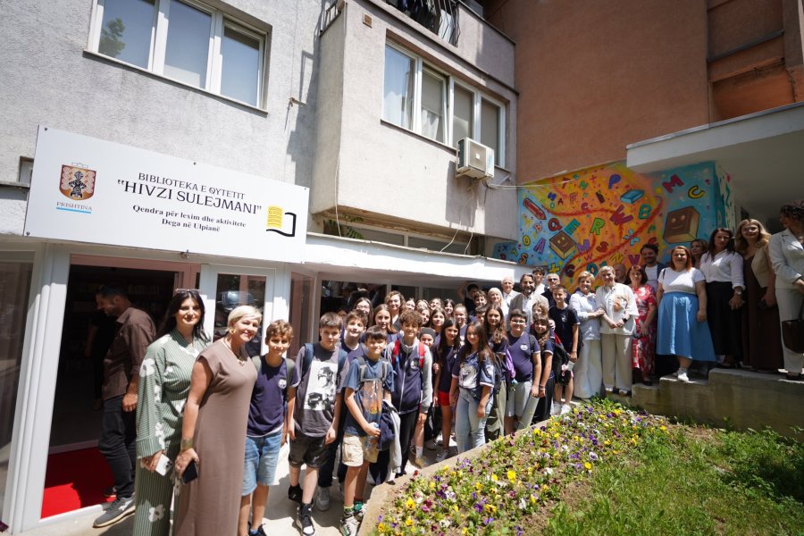 Përurohet dhe rifunksionalizohet dega e Bibliotekës “Hivzi Sylejmani” në Ulpianë