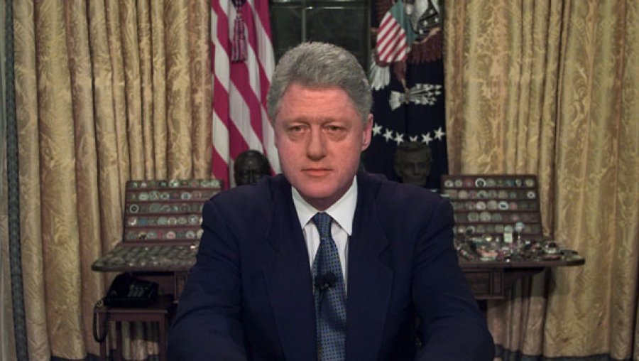 Fjalimi i Clintonit për përfundimin e luftës në Kosovë