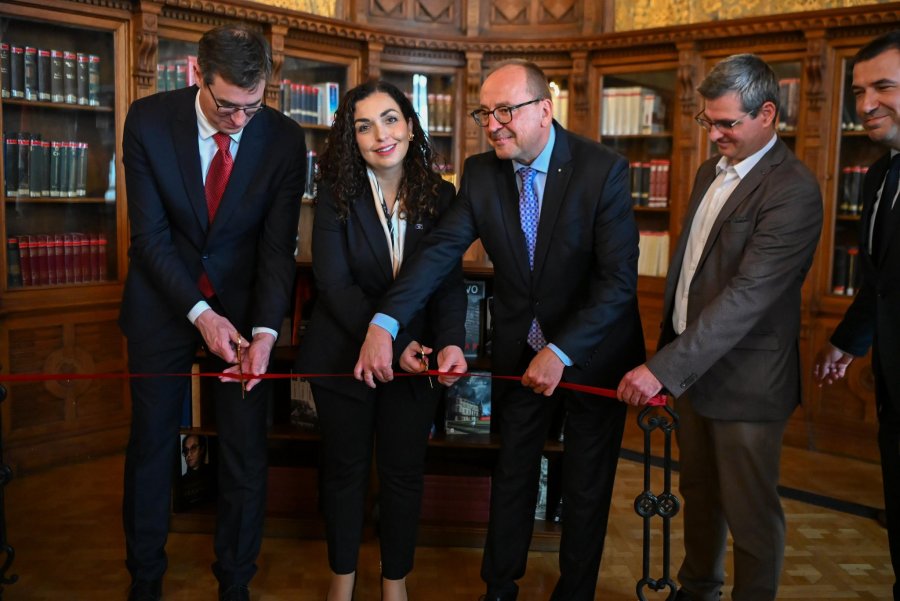 Një pjesë e bibliotekës “Ervin Szabo” në Budapest merr emrin e Ibrahim Rugovës
