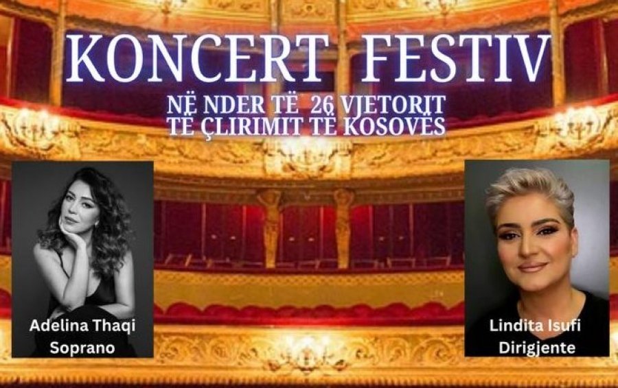 Koncert Festiv në Paris, dedikim për Ditën e Çlirimit të Kosovës