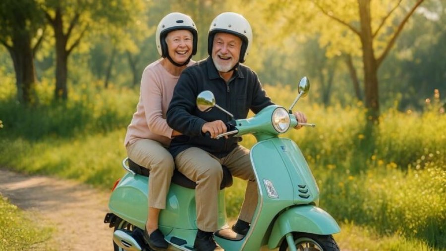 A e dini se jetoni më gjatë nëse keni Vespa?