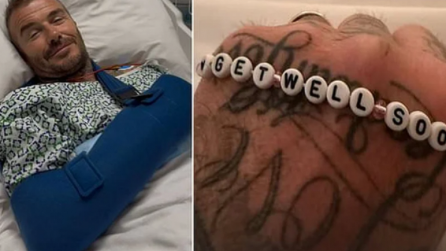 David Beckham përfundoi në spital, gruaja e tij Victoria publikoi një foto misterioze