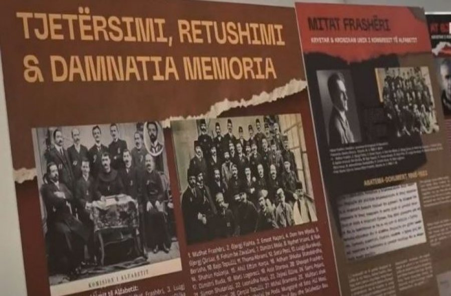 Hapet ekspozita “Persekutimi i hartuesve të alfabetit shqip”